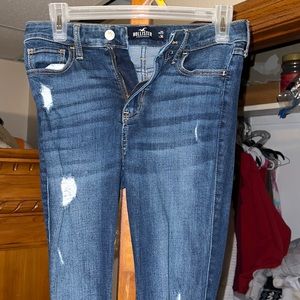 Hollister high rise super skinny jeans